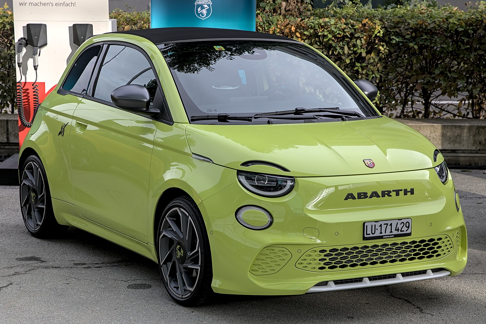 Abarth 500e Convertible